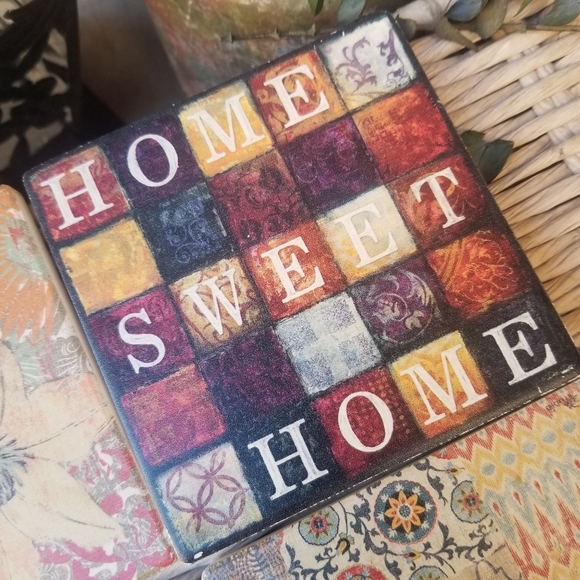 3/$20🌻4 set mixed tile coasters - Picture 7 of 10